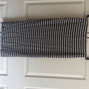 Striped Maxi-Skirt